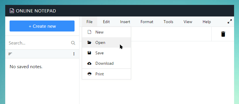 Open text file in Manseo